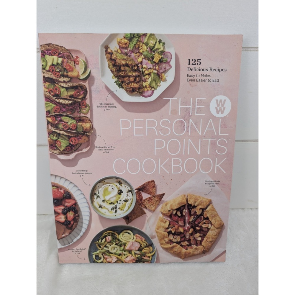 Weight Watchers WW The Personal Points Cookbook  125 Delicious Recipes Easy